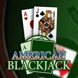 American Blackjack logo by Habanero at HiddenJack Casino