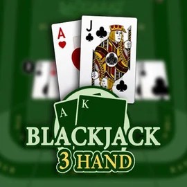 Official Table Games logo: Blackjack 3H (Habanero) by Habanero at HiddenJack Casino