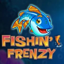 Slots logo of Fishin Frenzy from Blueprint Gaming at HiddenJack Casino