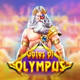 Gates of Olympus slot logo by Pragmatic Play at HiddenJack CasinoGates of Olympus