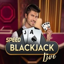 Speed Blackjack slot logo by Pragmatic Play at HiddenJack Casino